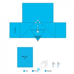 KIT STÉRILE D'UROLOGIE AVEC CASAQUE RENFORCE – Image 2